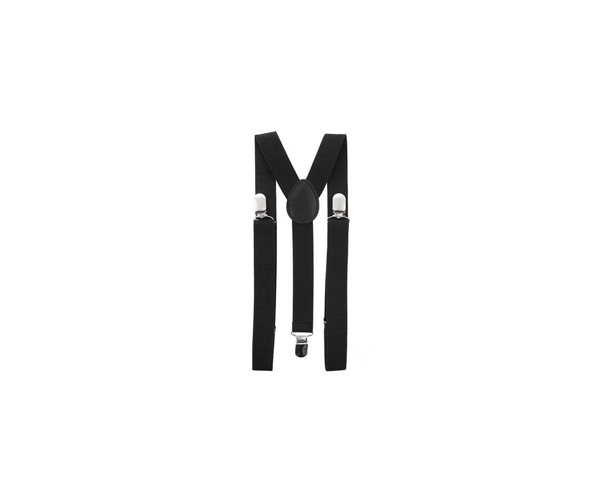 Tirador UNISEX regulable elástico con broches metálicos.