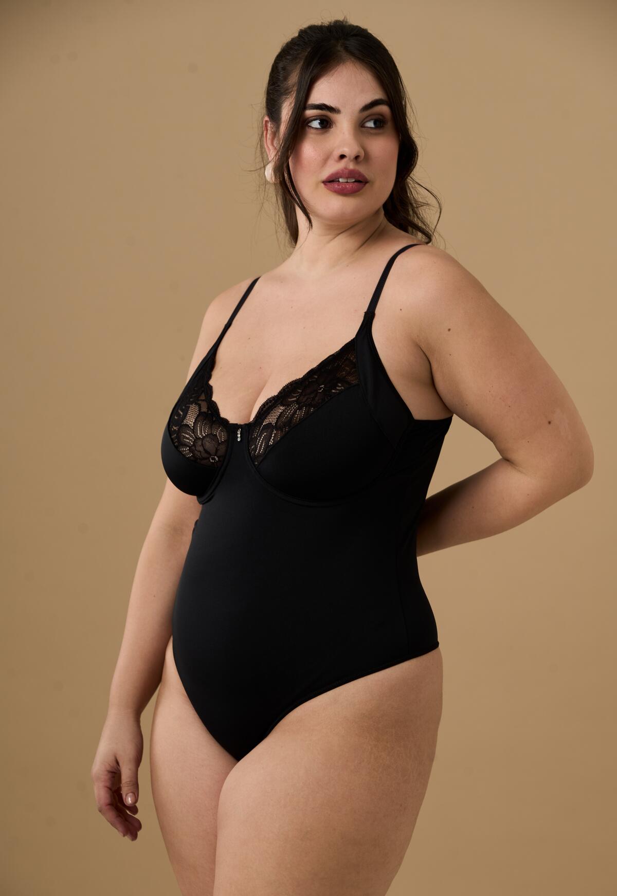 Body microfibra con arco