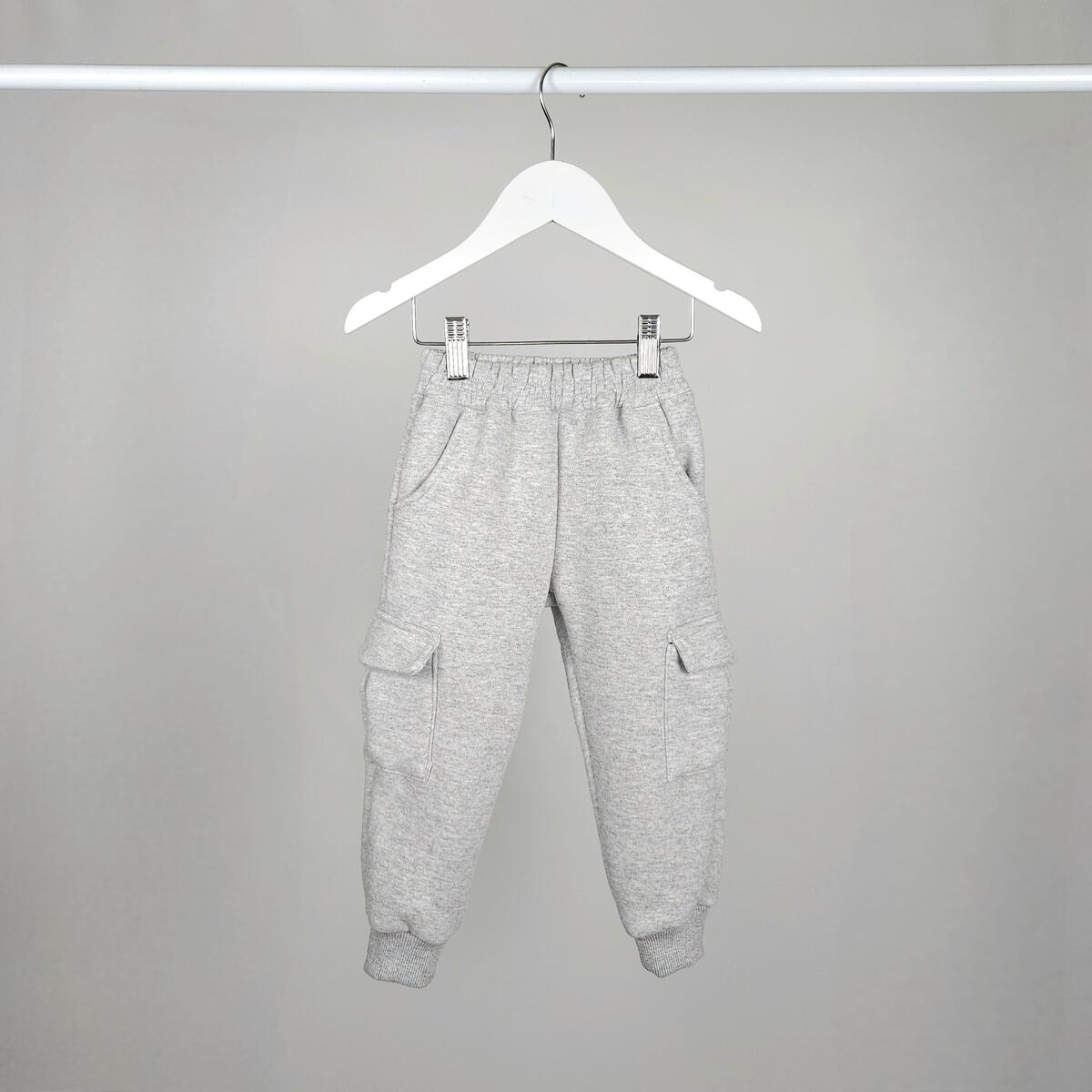 Pant.Babucha Bebe Friza Cargo Liso