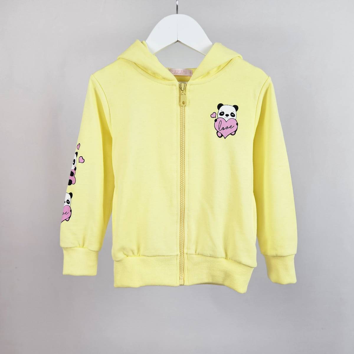 Campera Nena Rustico Panda Love LIQUIDACION