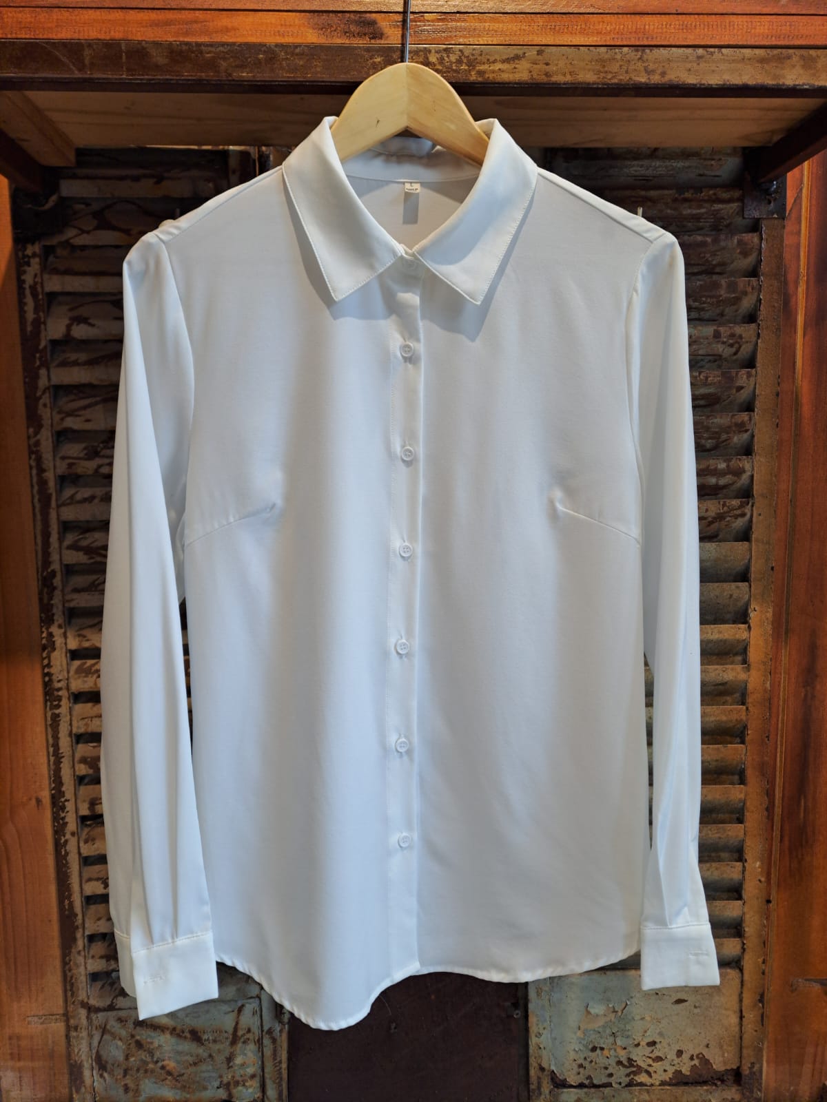 C082 CAMISA POPLYN LARGA IMP
