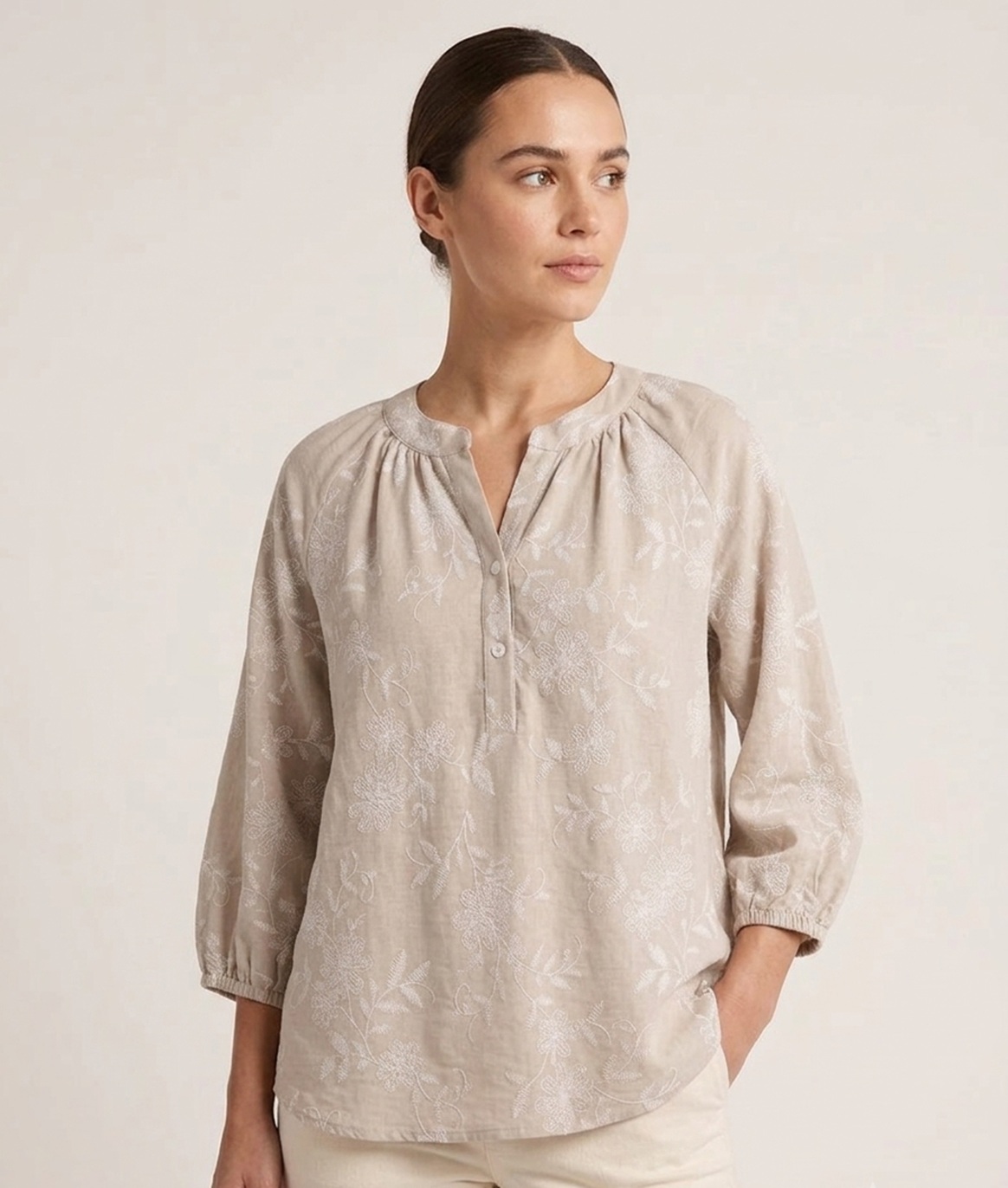 C301 BLUSA CEY MANGA 3-4