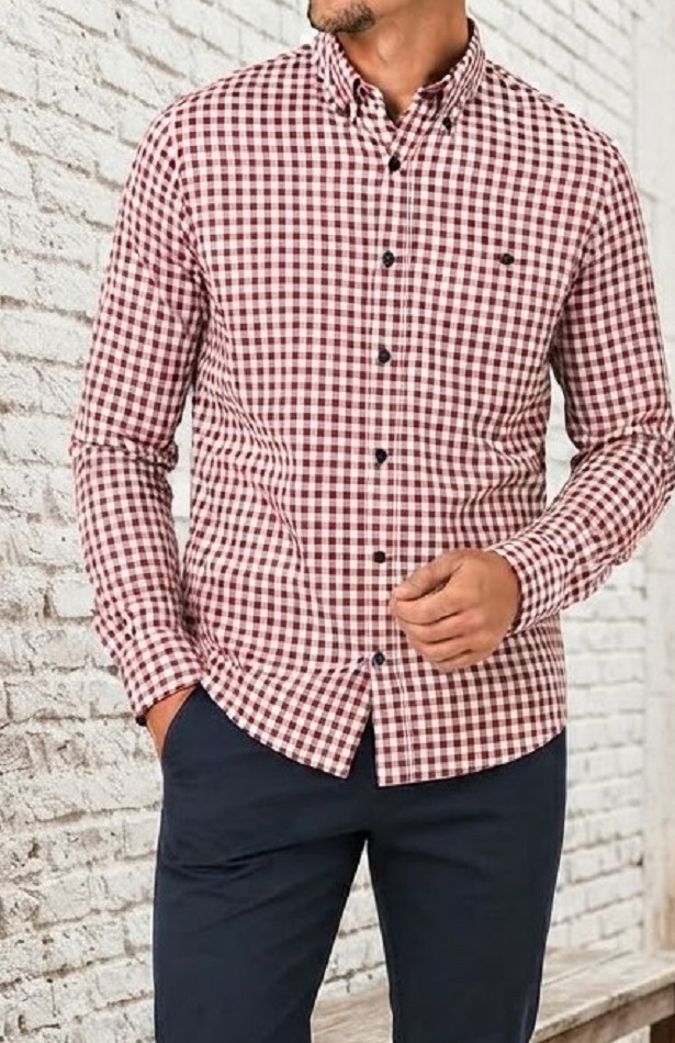 CAMISA JEAN CARTIER M LARGA CON BOLSILLO TALLES 38 AL 54