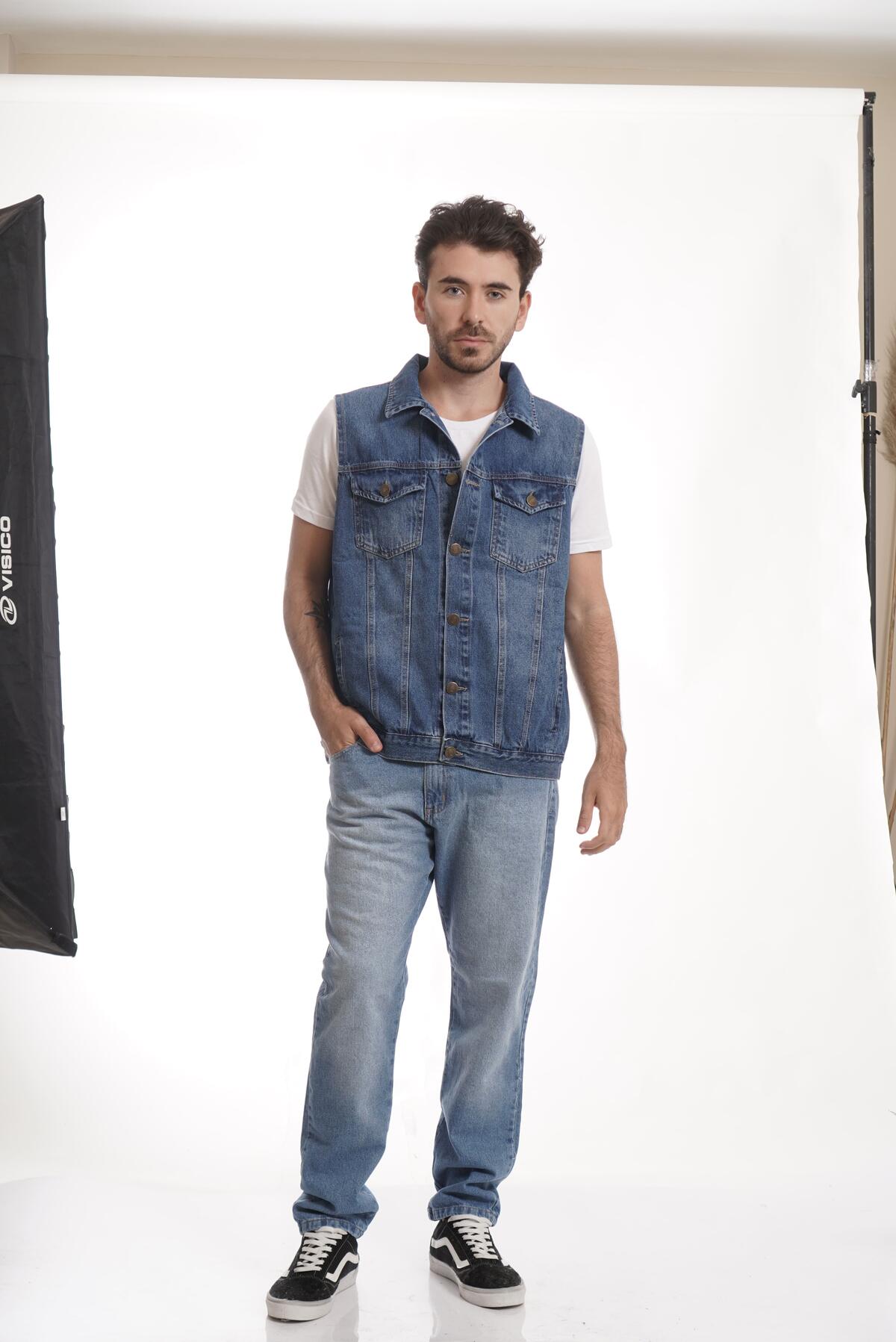 Chaleco Denim