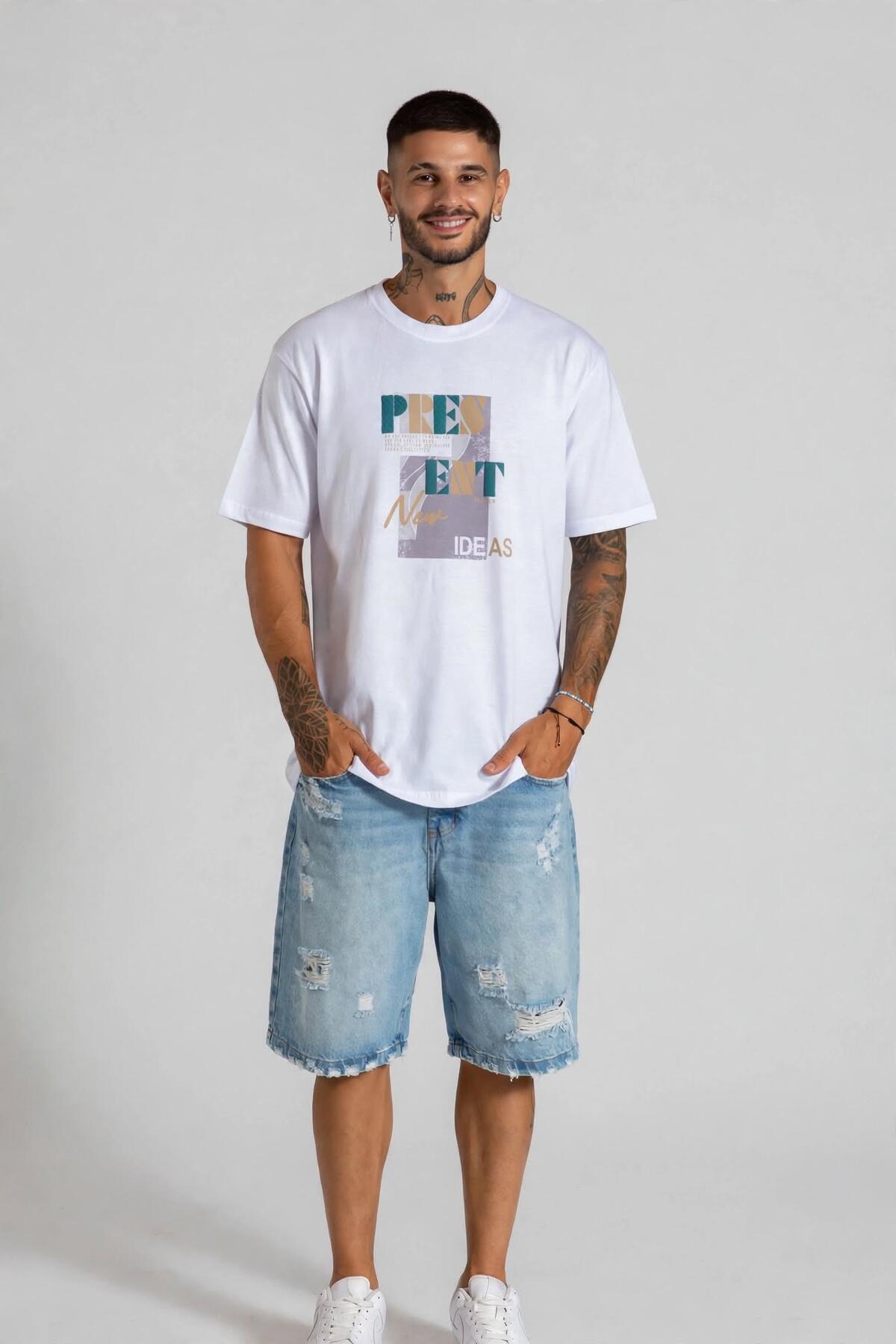 REMERA REGULAR PRESENT