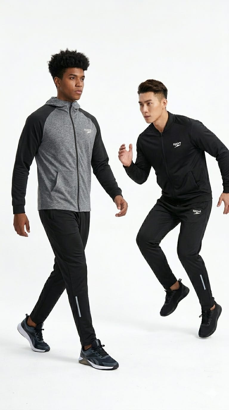 Conjunto Deportivo Lycra pantalon y campera