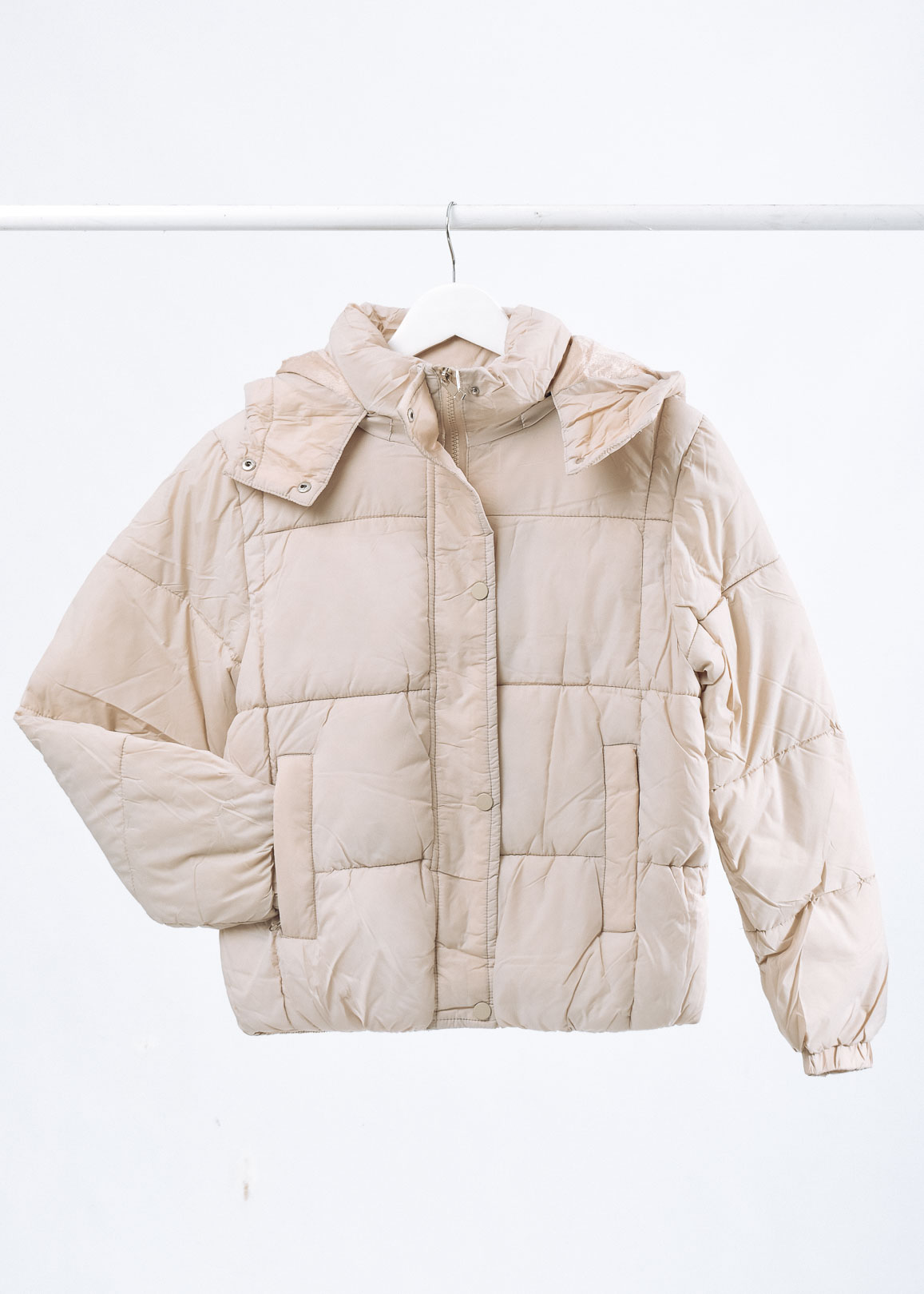 CAMPERA PUFFER INFLADA OPACA