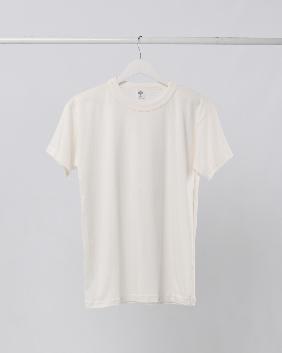 Remera Basica Lisa Crudo