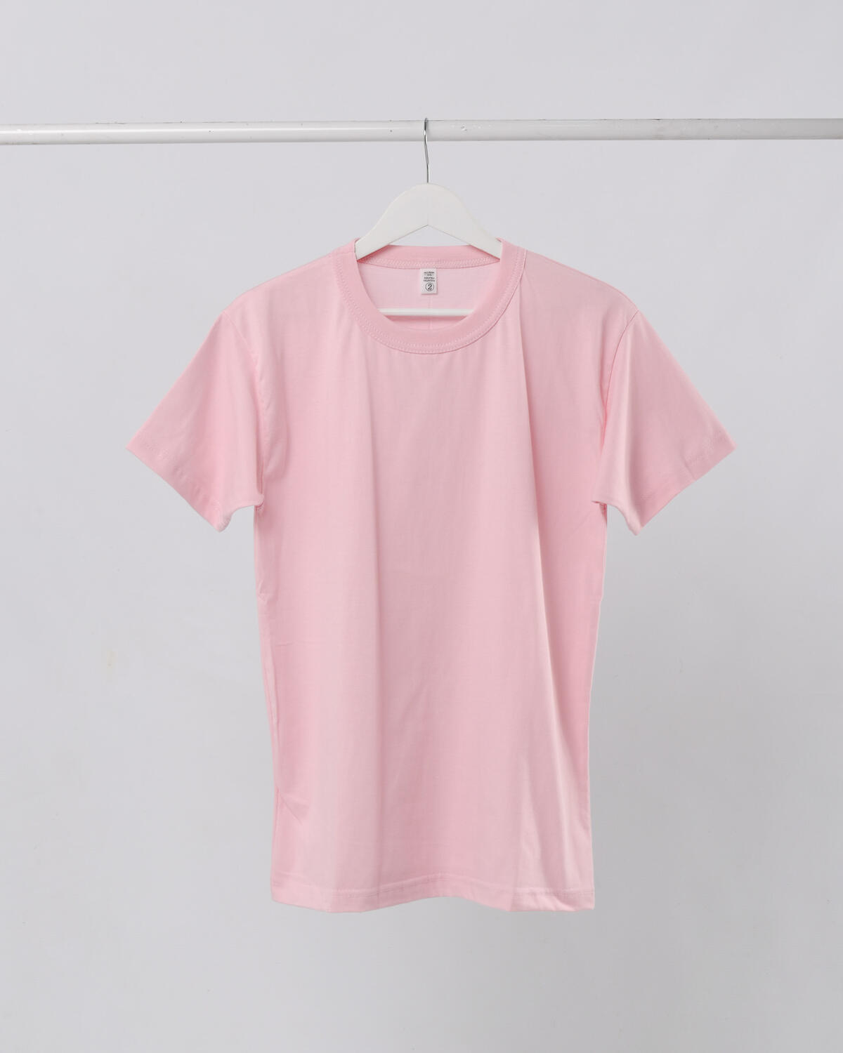 Remera Basica Lisa Rosa BB