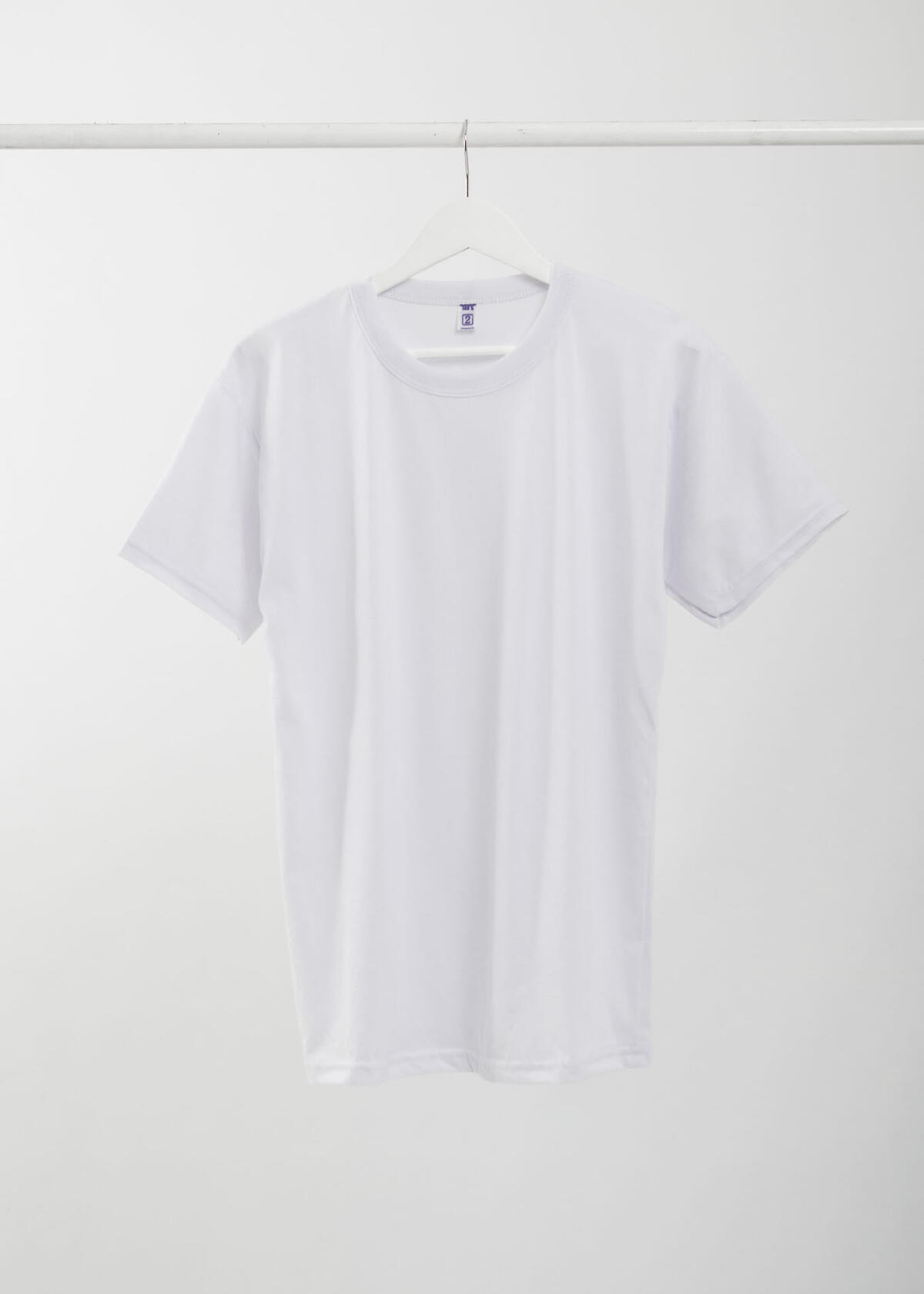 Remera Basica Lisa Blanco