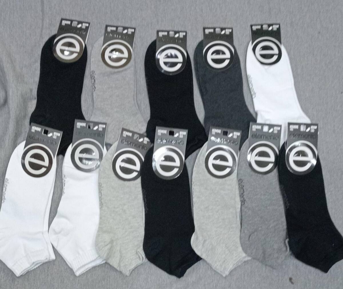 Soquetes Medias Elemento PACK X 12 docena