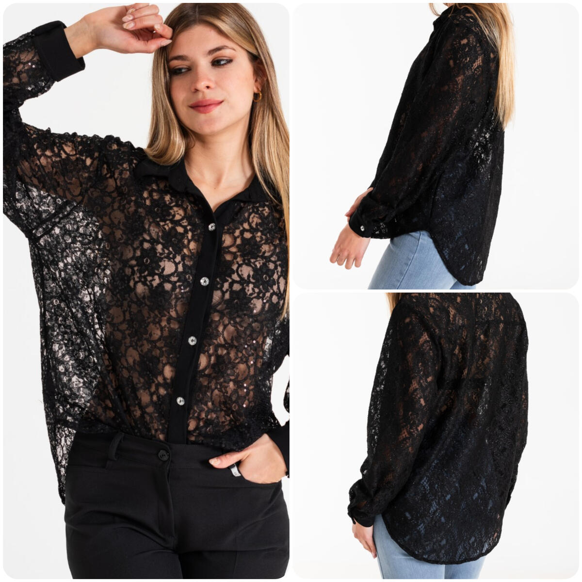 Camisa Encaje