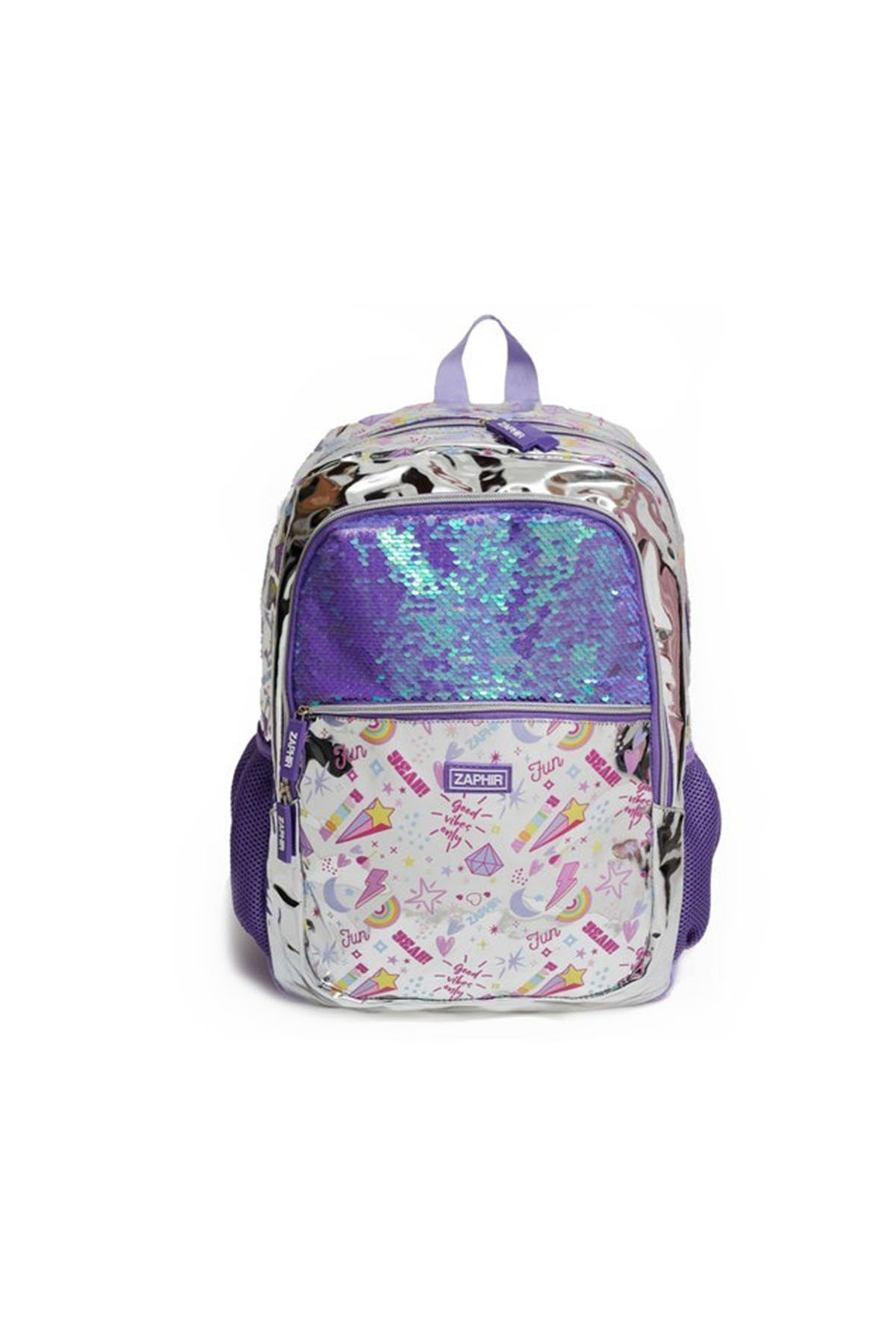 Mochila escolar lentejuelas