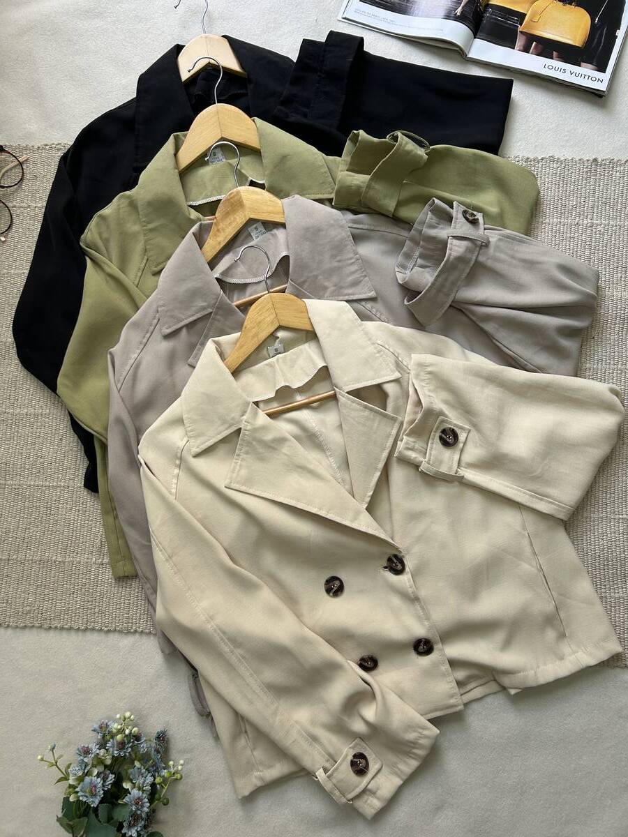 TRENCH CROPPED LENA