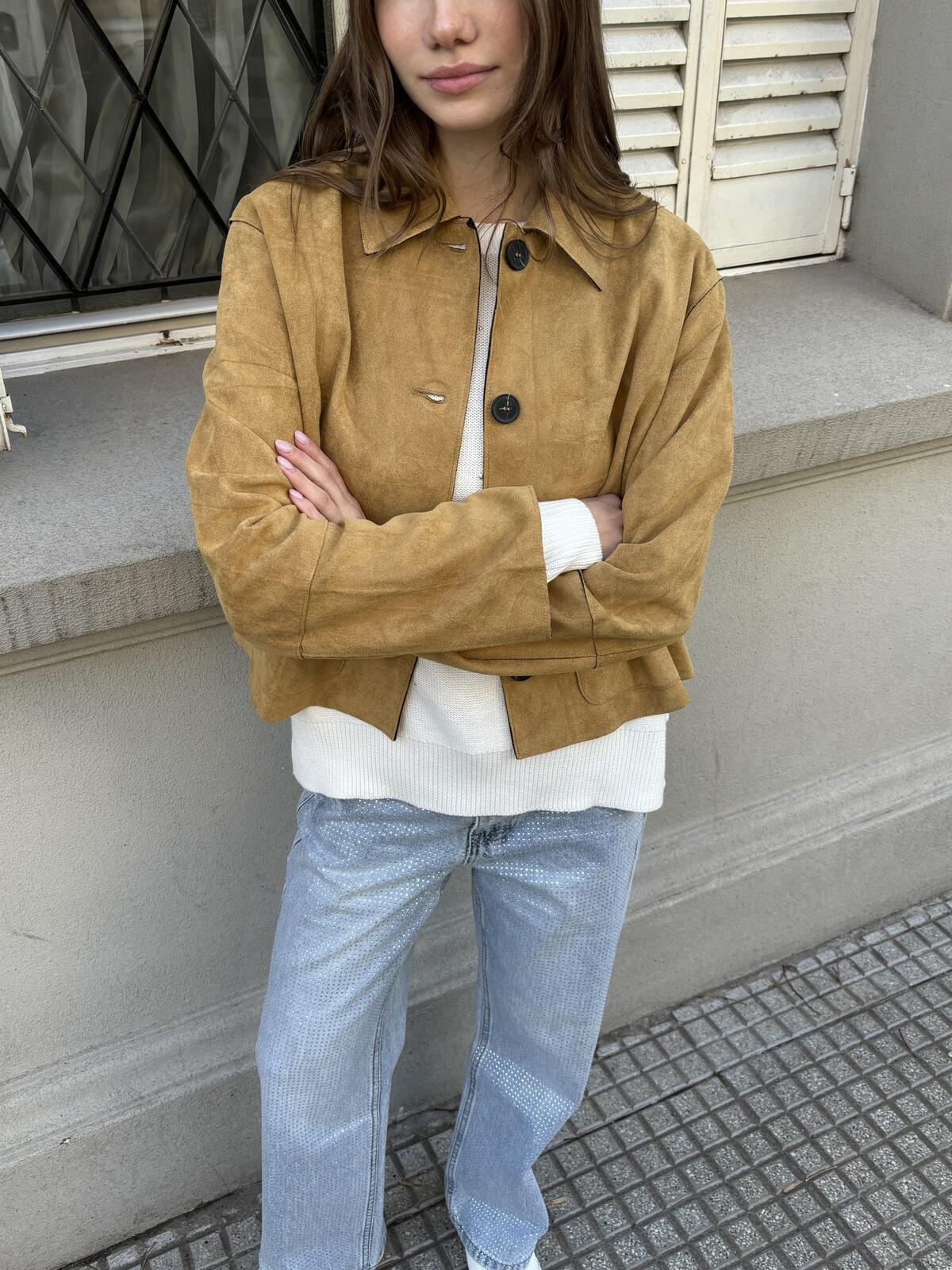 Chaqueta Emma Gamuza