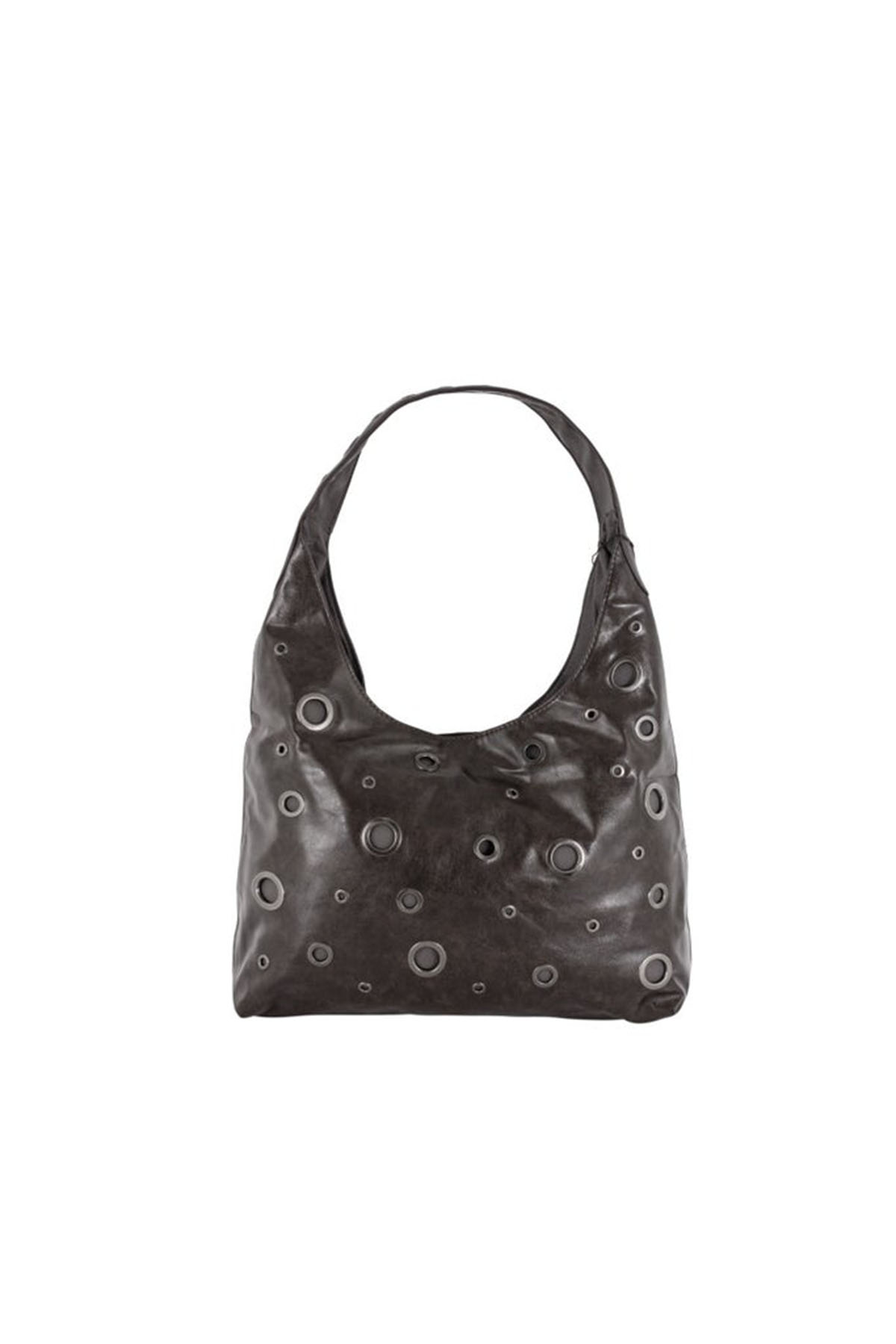 Bolso de hombro con ojales importado