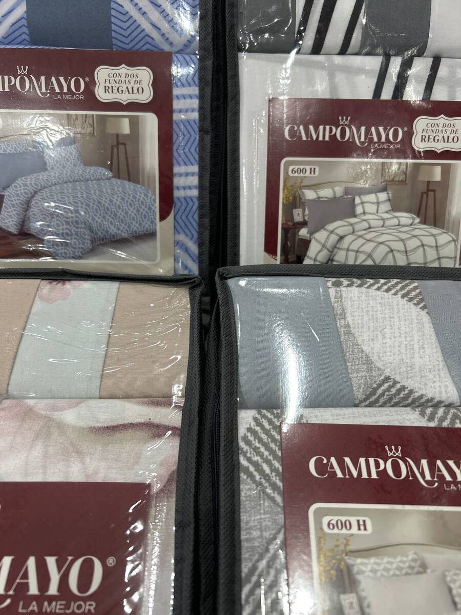 Sábanas 600H Especial con 4 Fundas marca campomayo T Queen 2 1.2