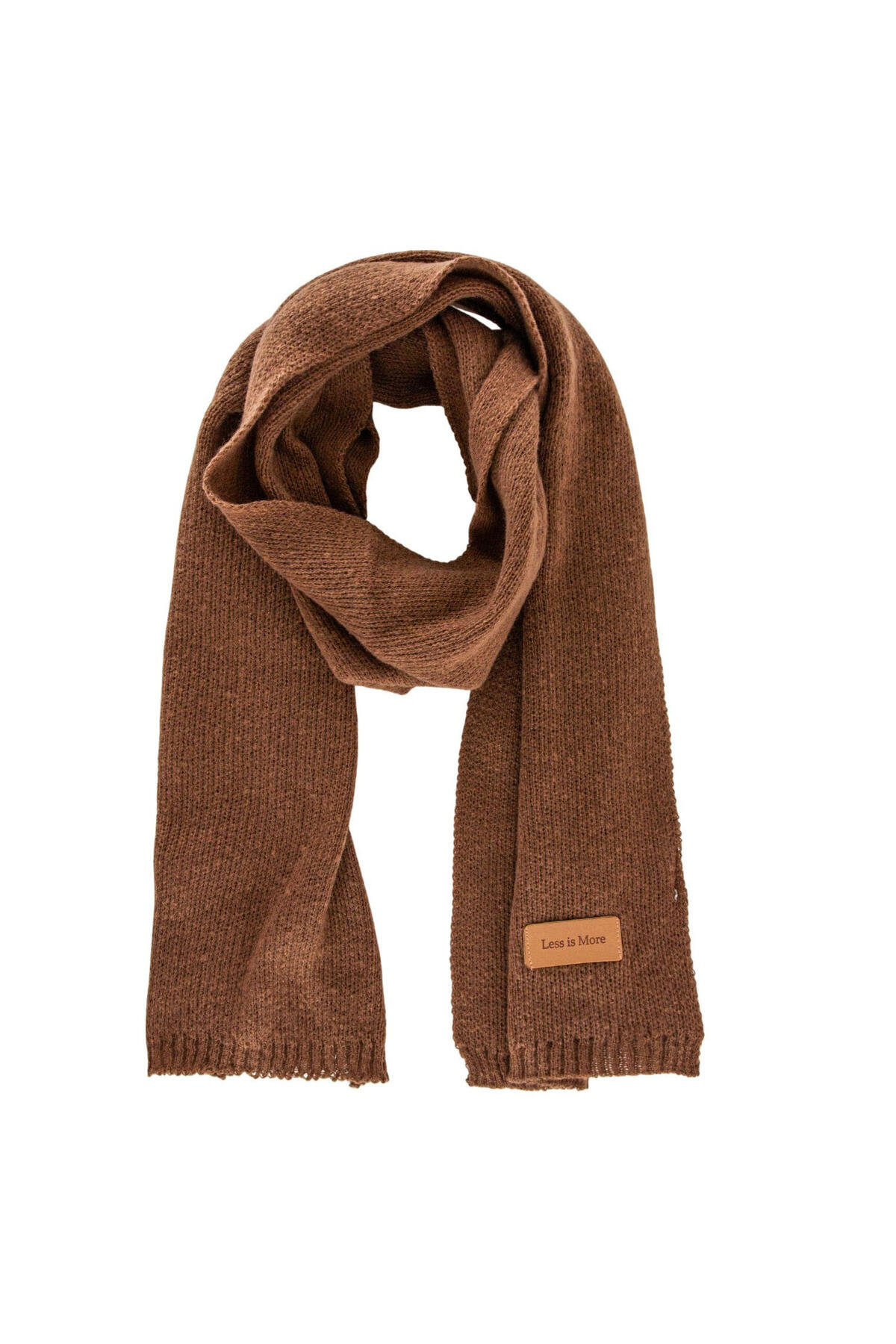 Bufanda tejida "Less is more" calidad premium