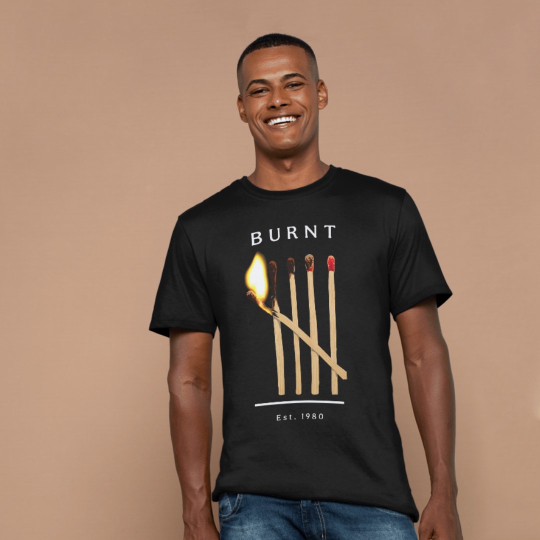 REMERA BURNT