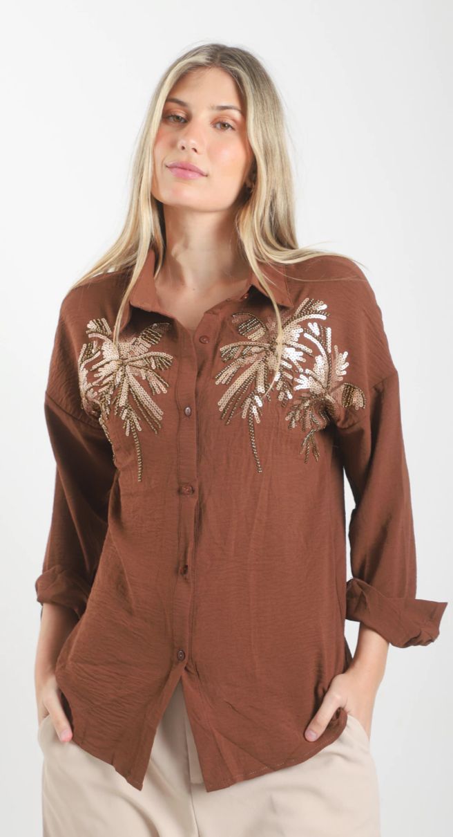 CAMISA BORDADA IMPORTADA