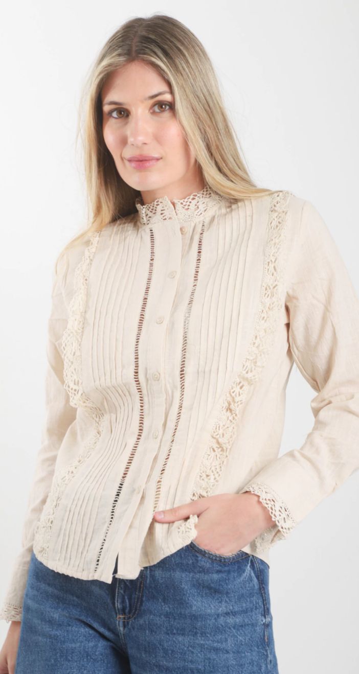 CAMISA TABLITAS ROMANTICAS IMPORTADO