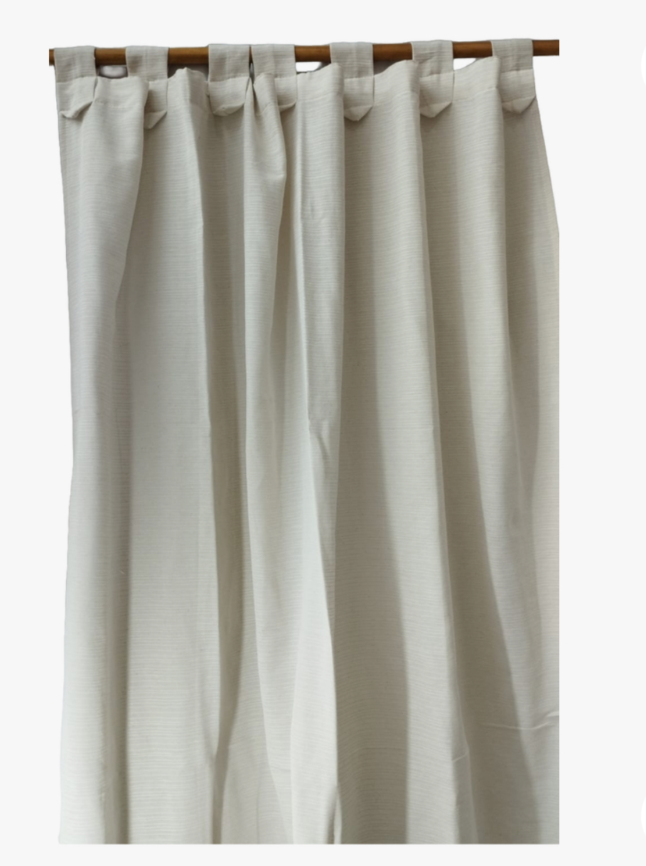 Cortinas Madras clásicas 2 Paños Largos
