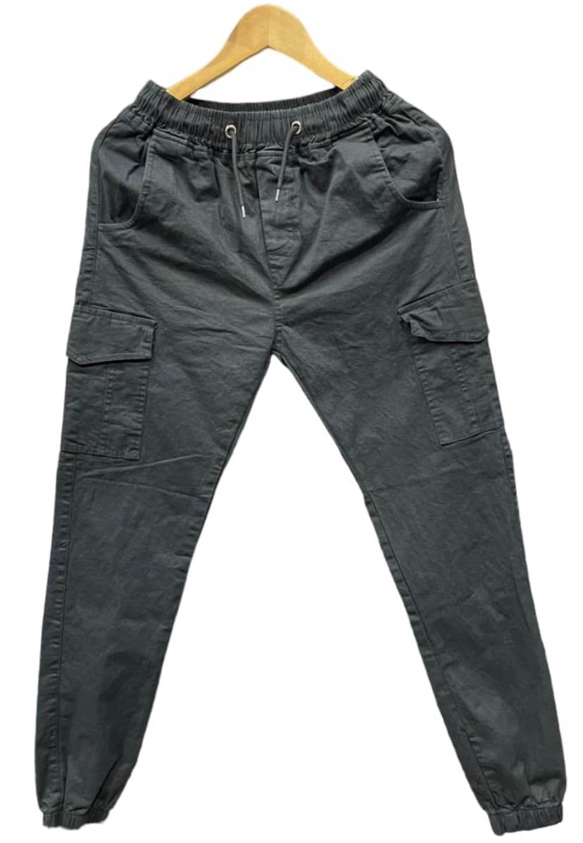Pantalon Cargo de Gabardina