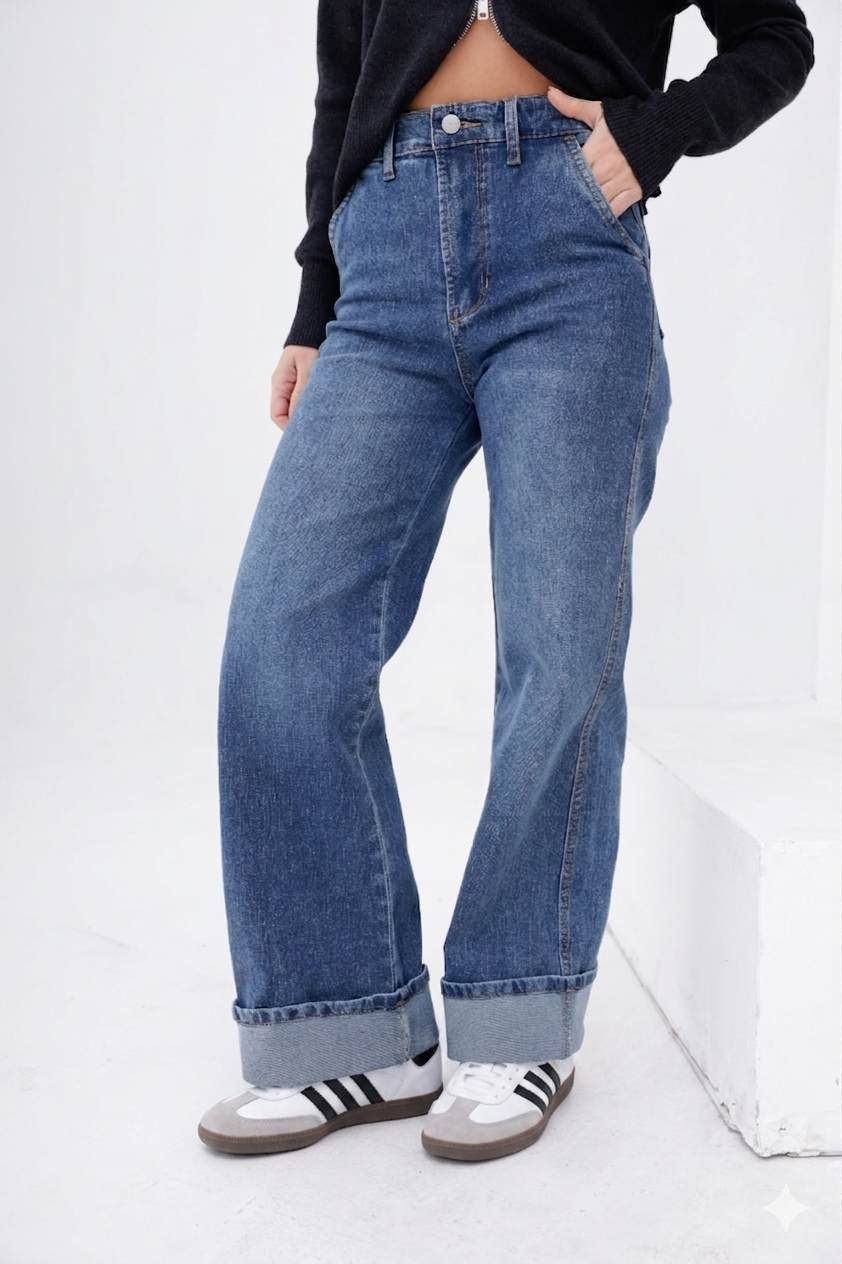 J001 JEAN WIDE ELASTIZADO C RUEDO