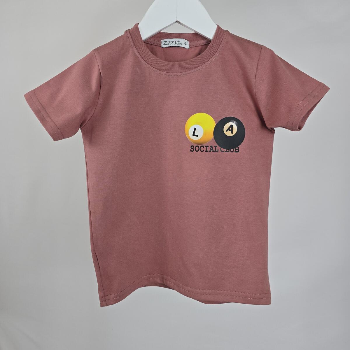 Remera L A Social Club con Espalda