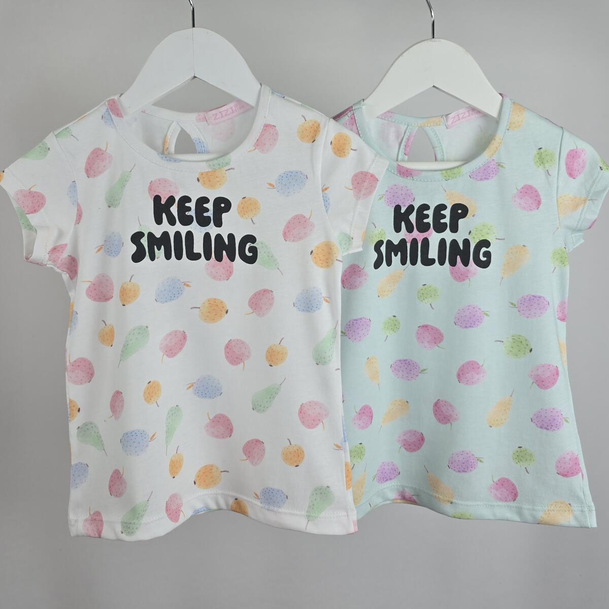 Remera Nena Algodon Frutas Keep