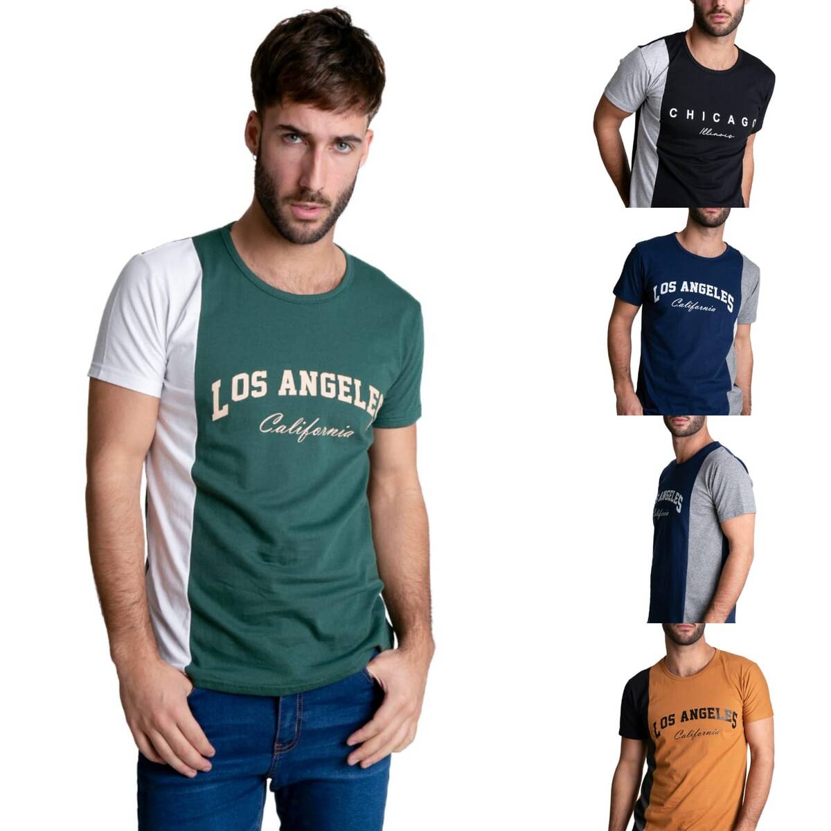 Remera Combinada