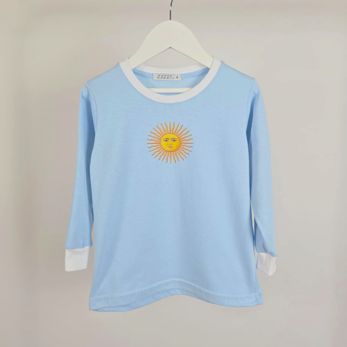 Camiseta Jersey Algodon SOL de Mayo