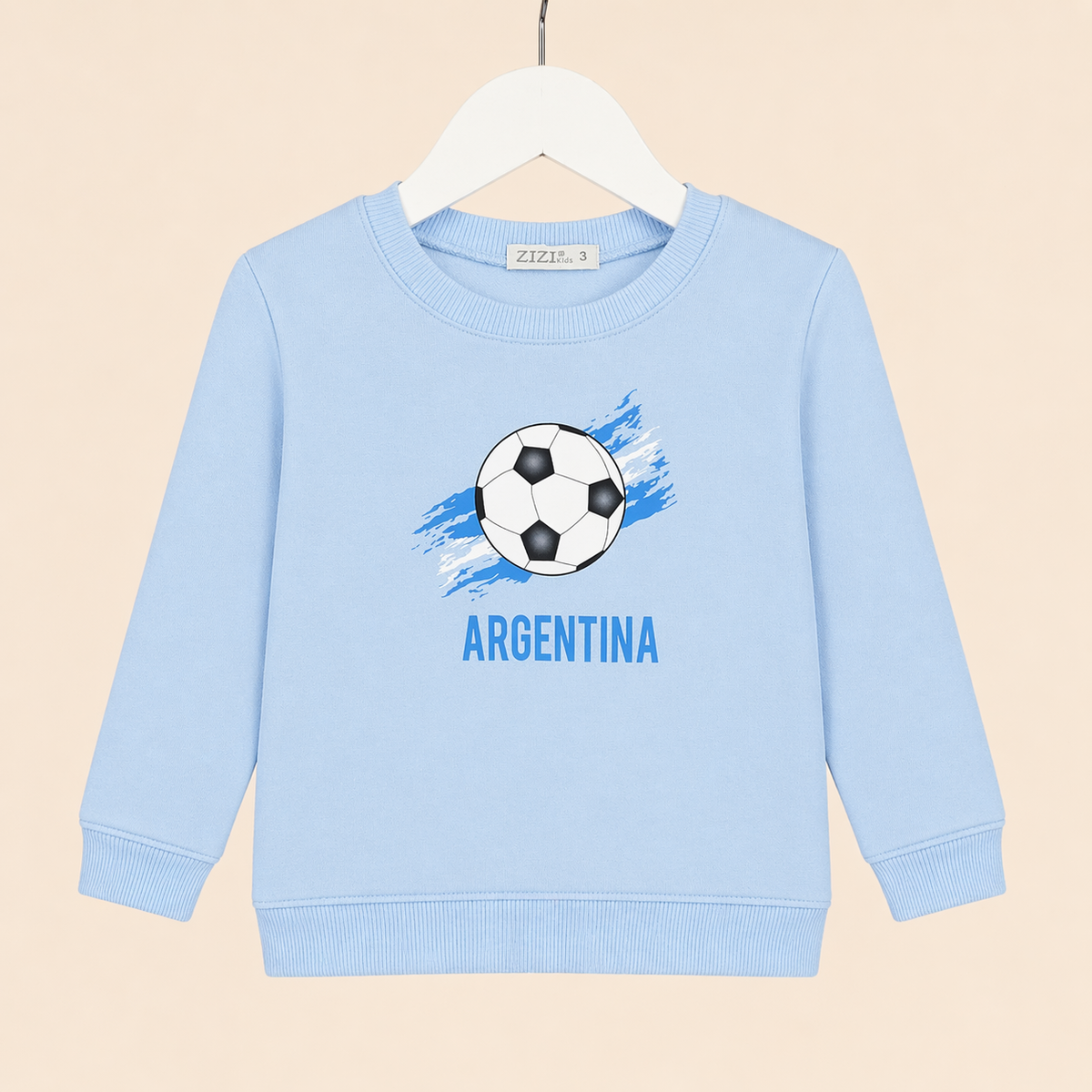 Buzo Bebe Friza Argentina Pelota
