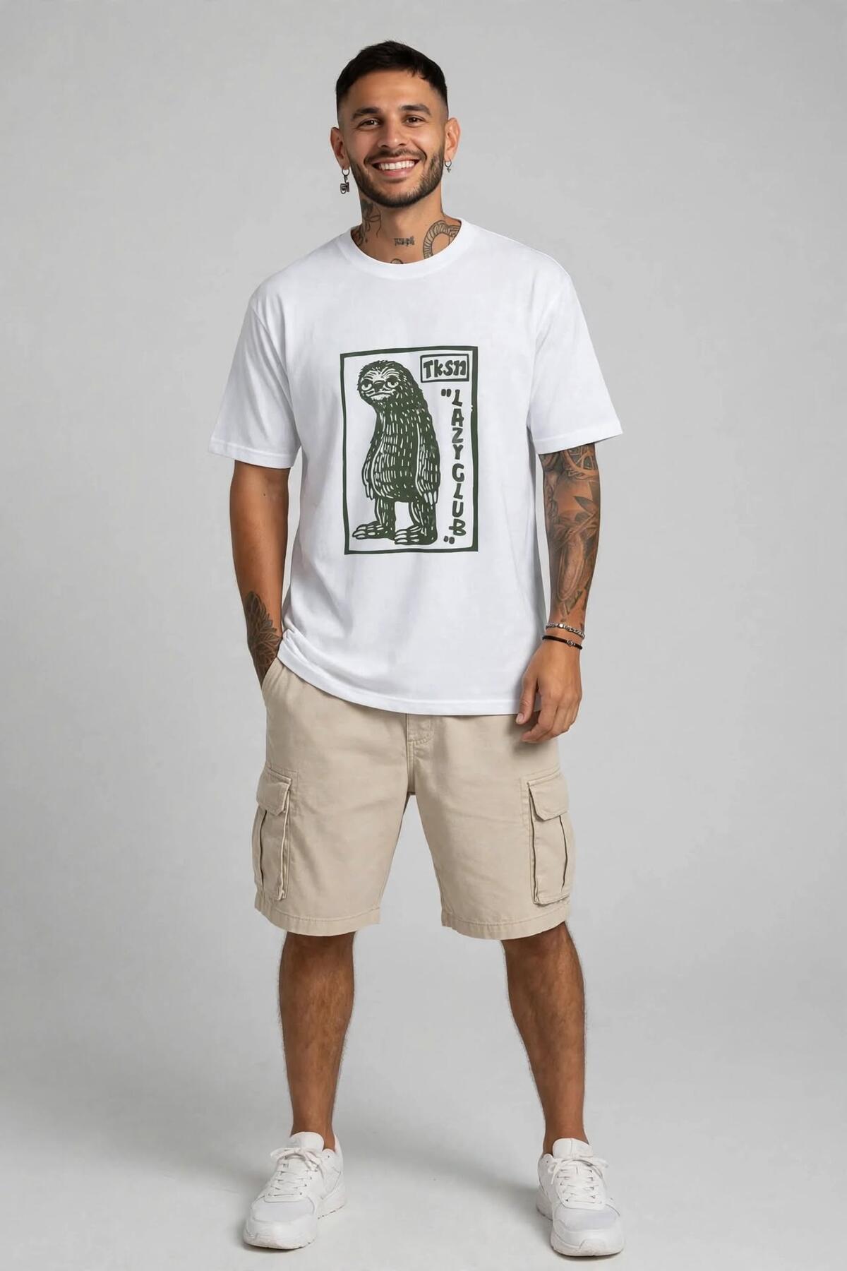 REMERA REGULAR LAZY CLUB