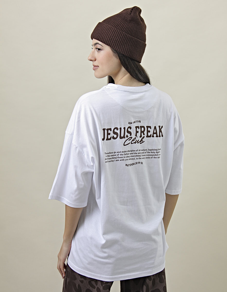 Remera Oversize Unisex Estampada King