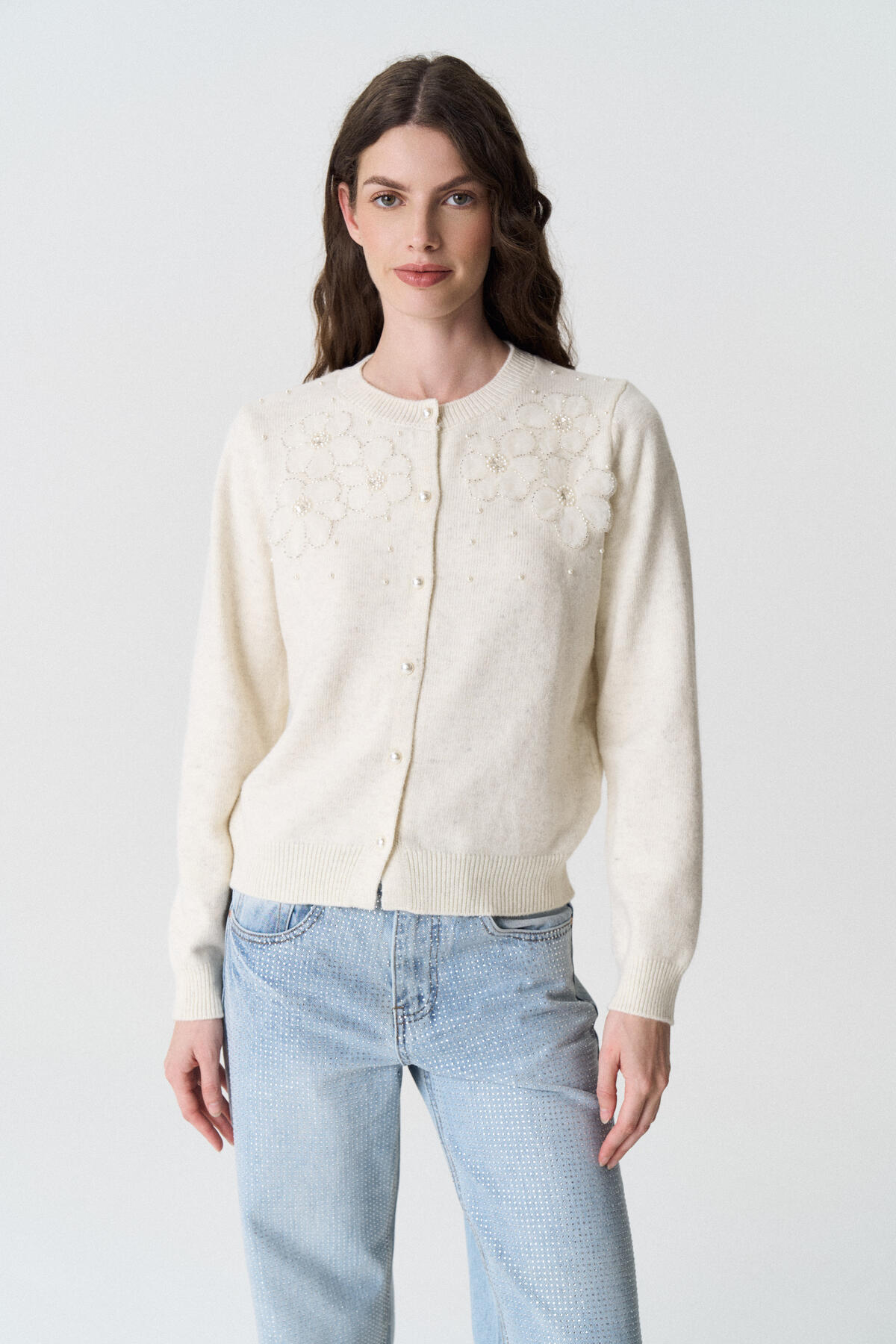 Cardigan Jazmin Flores