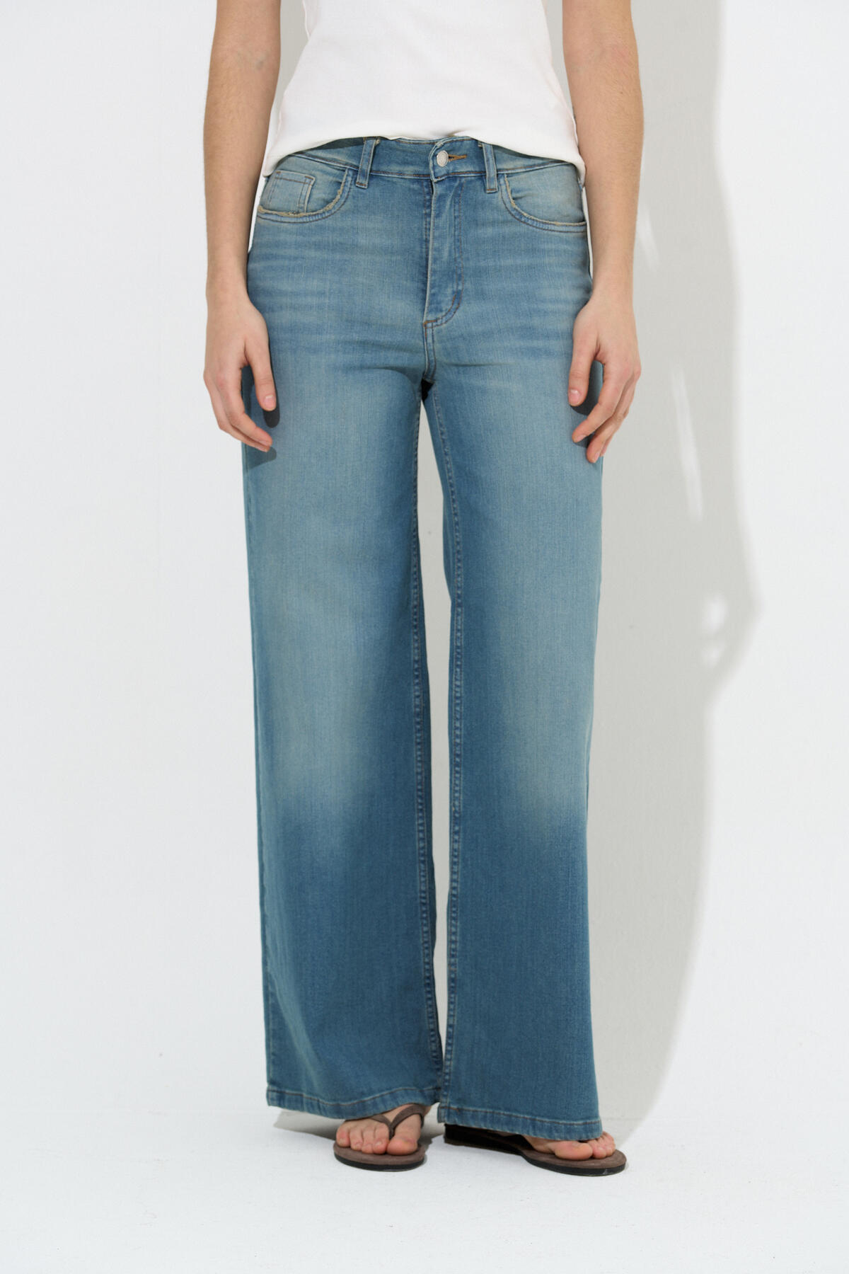 Wide Leg Hibisco
