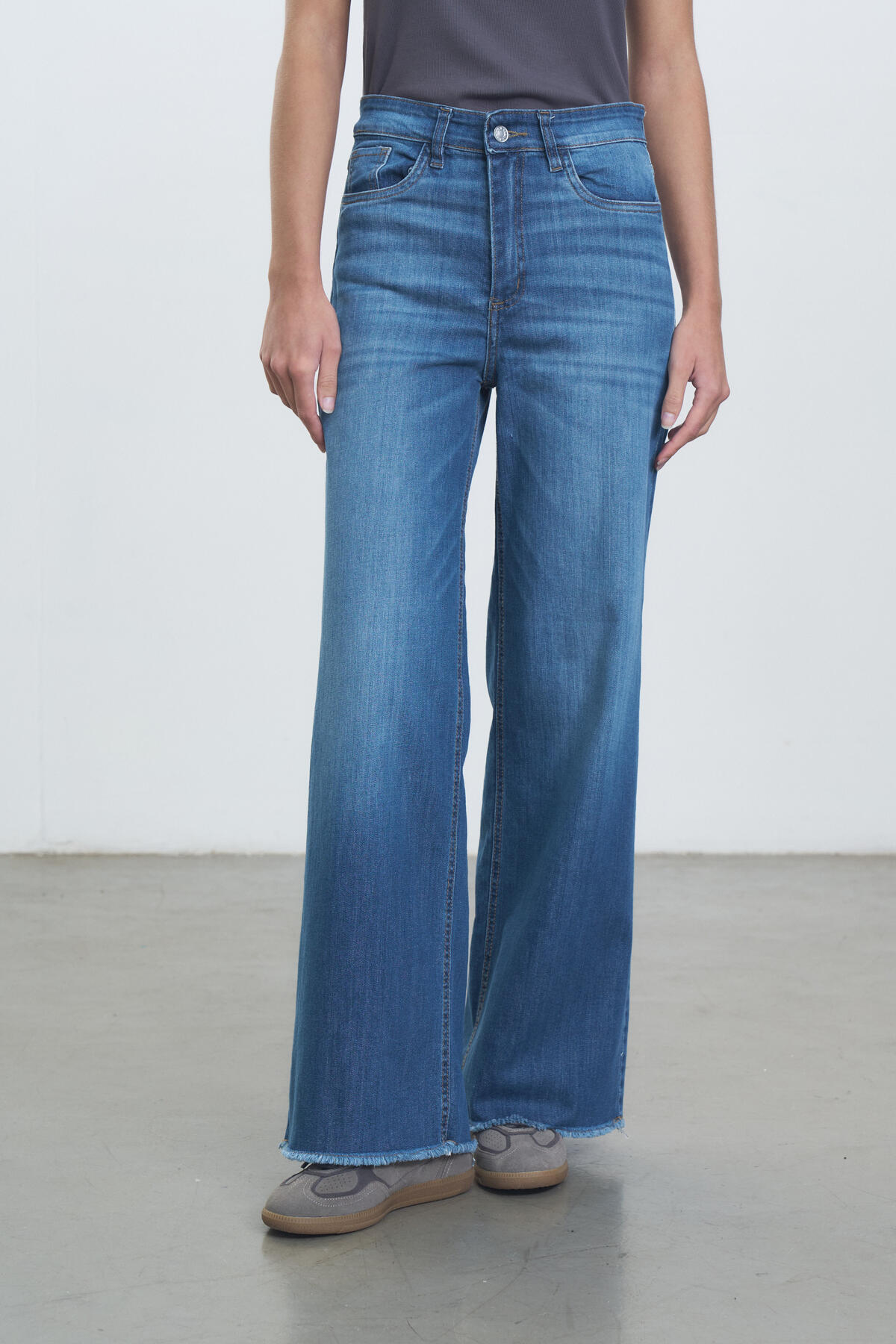 Wide Leg Albaricoque