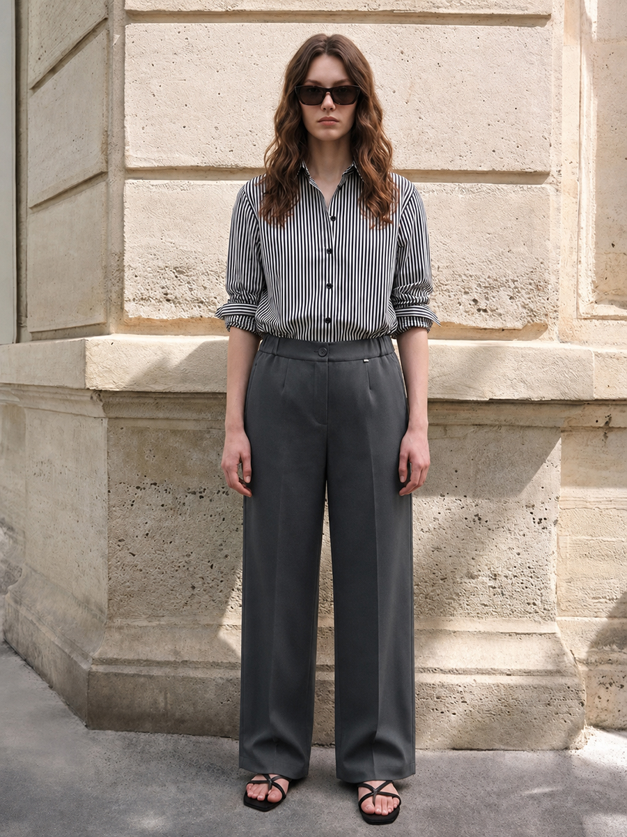Pantalon sastrero ancho