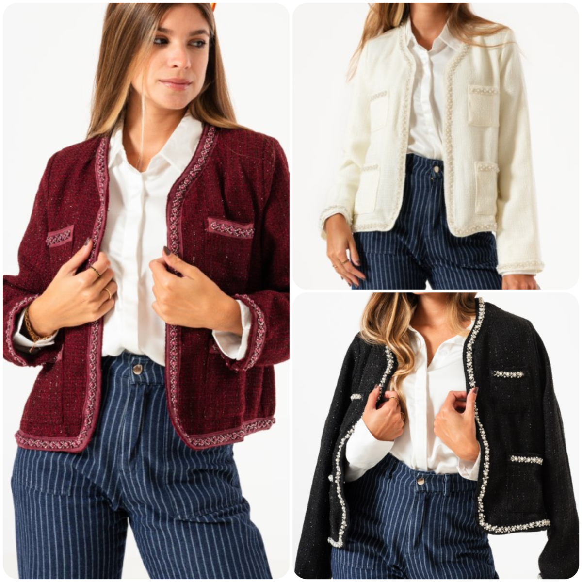 Chaqueta Perla - Forrada