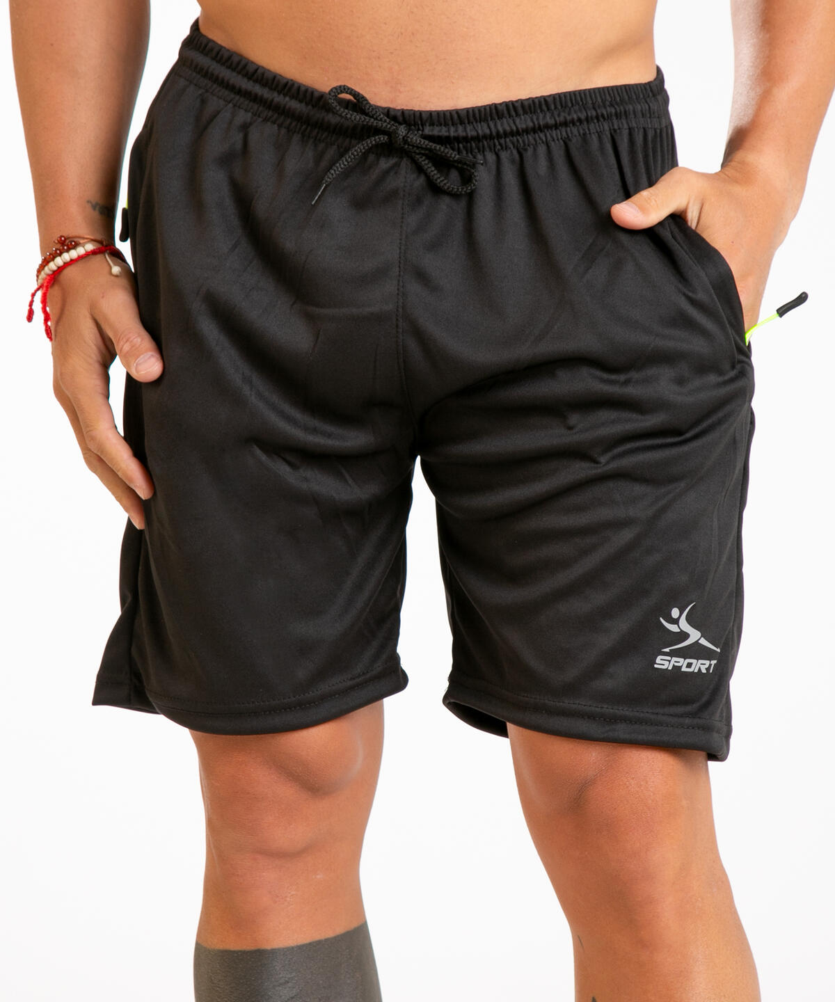 Short Deportivo Con Cierre