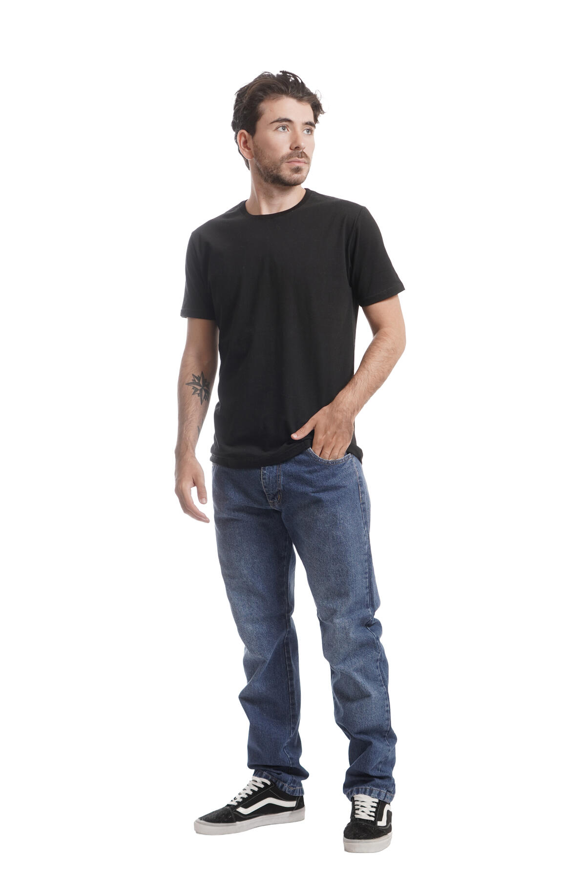 Jean Mom Blue