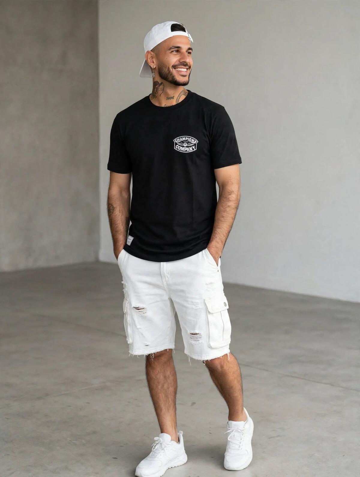 REMERA SLIM FIT CHAMPIONS