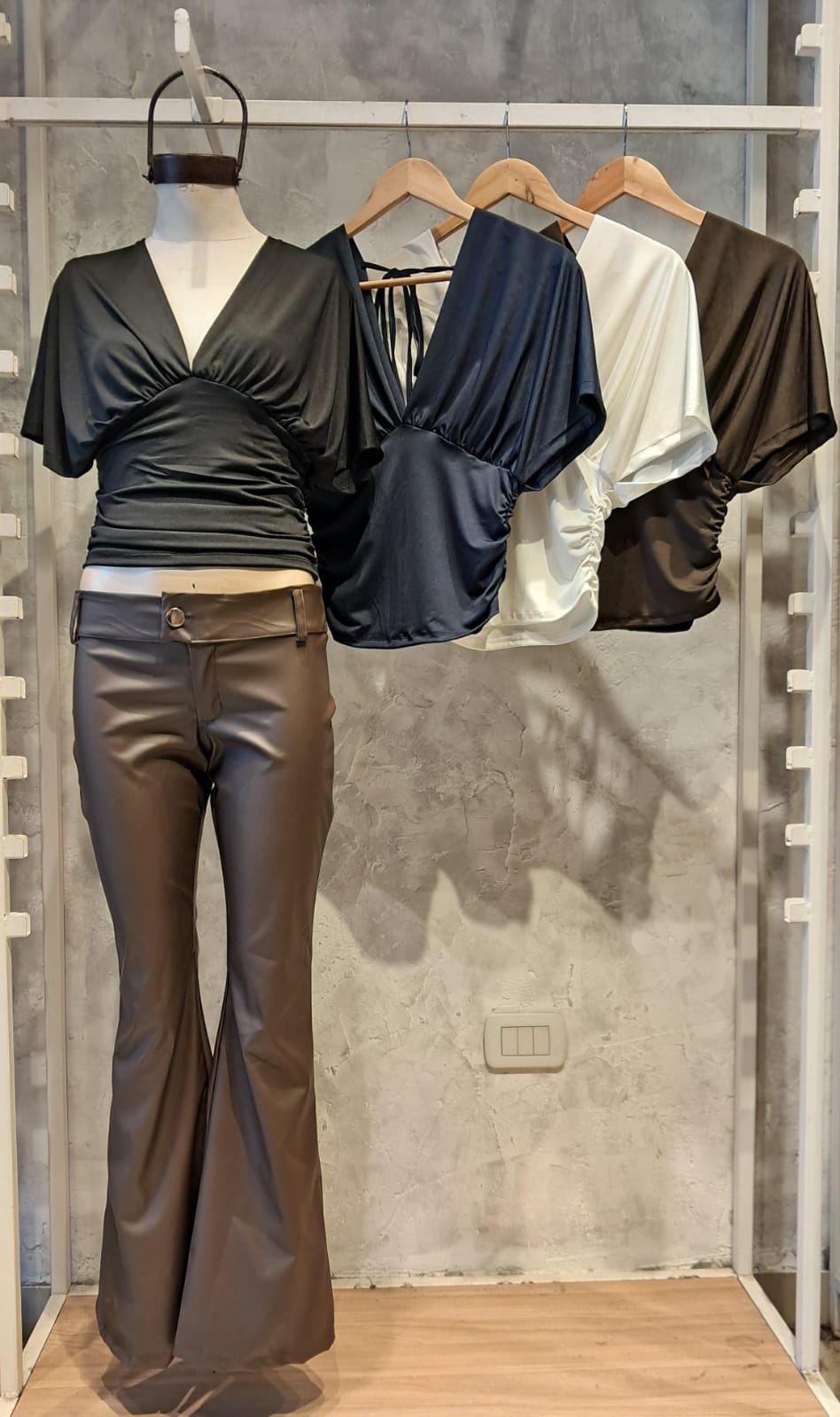 TOP MICROFIBRRA EVANGELINA