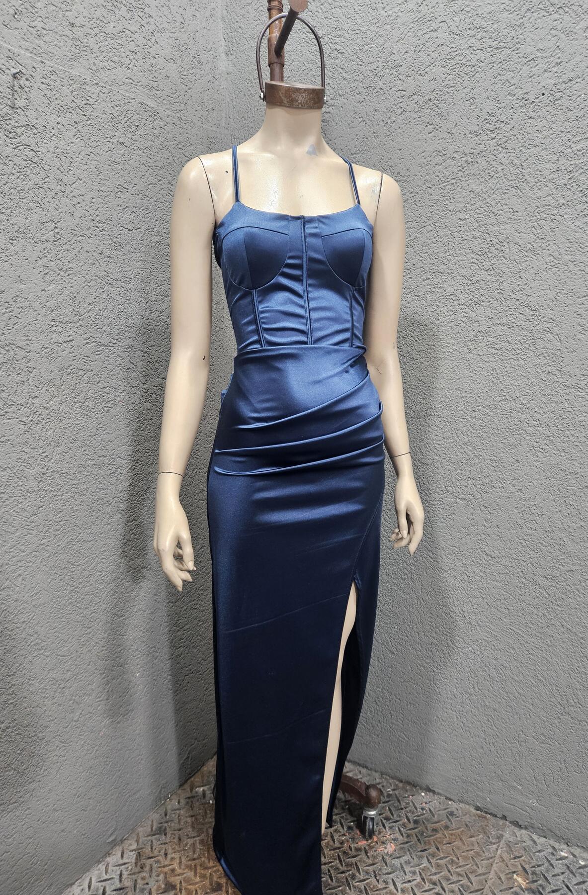 Vestido saten Iris